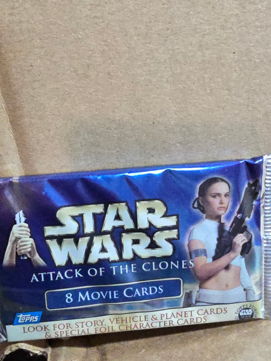 Chase foils - Star Wars Episode II: Attack of the Clones Topps Movie Cards 2002