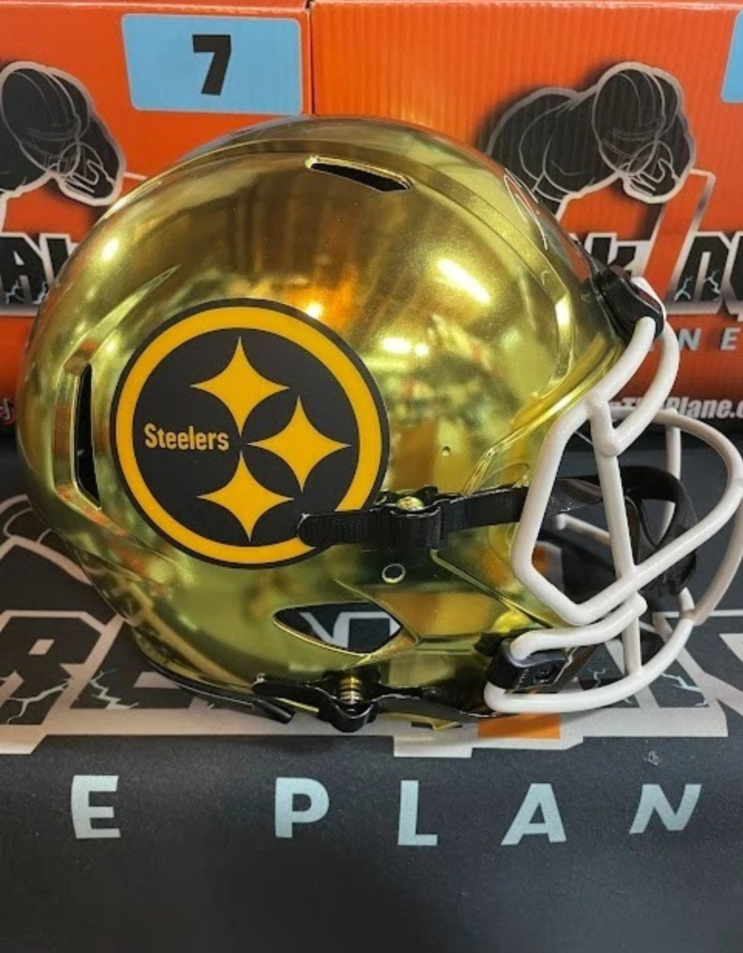 Dionte Johnson Autograph Chrome Authentic Steelers Custom Full Size Beckett COA