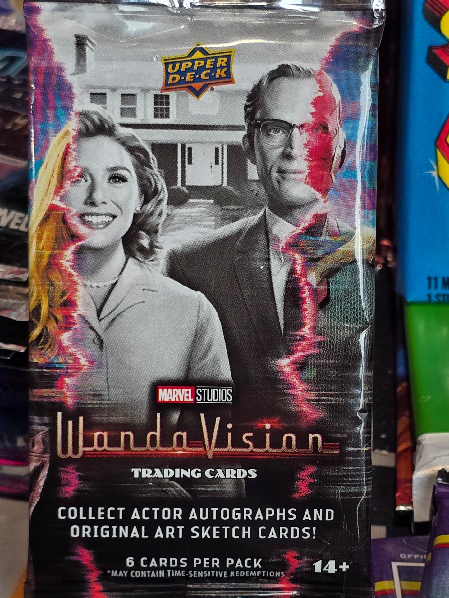 Wandavision Upper Deck Marvel Studios HOBBY PACK! Scarlet Witch