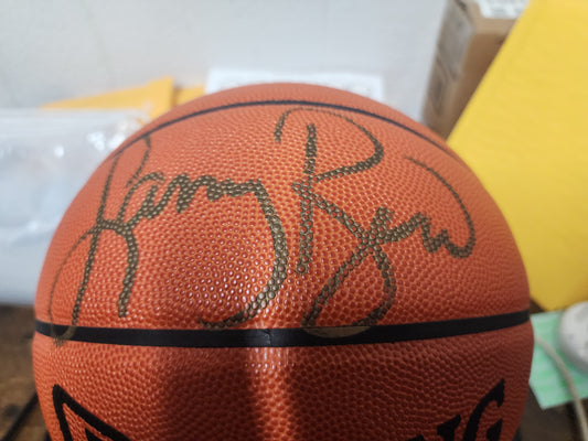 Larry Bird Autographed Basketball Boston Celtics Upper Deck COA