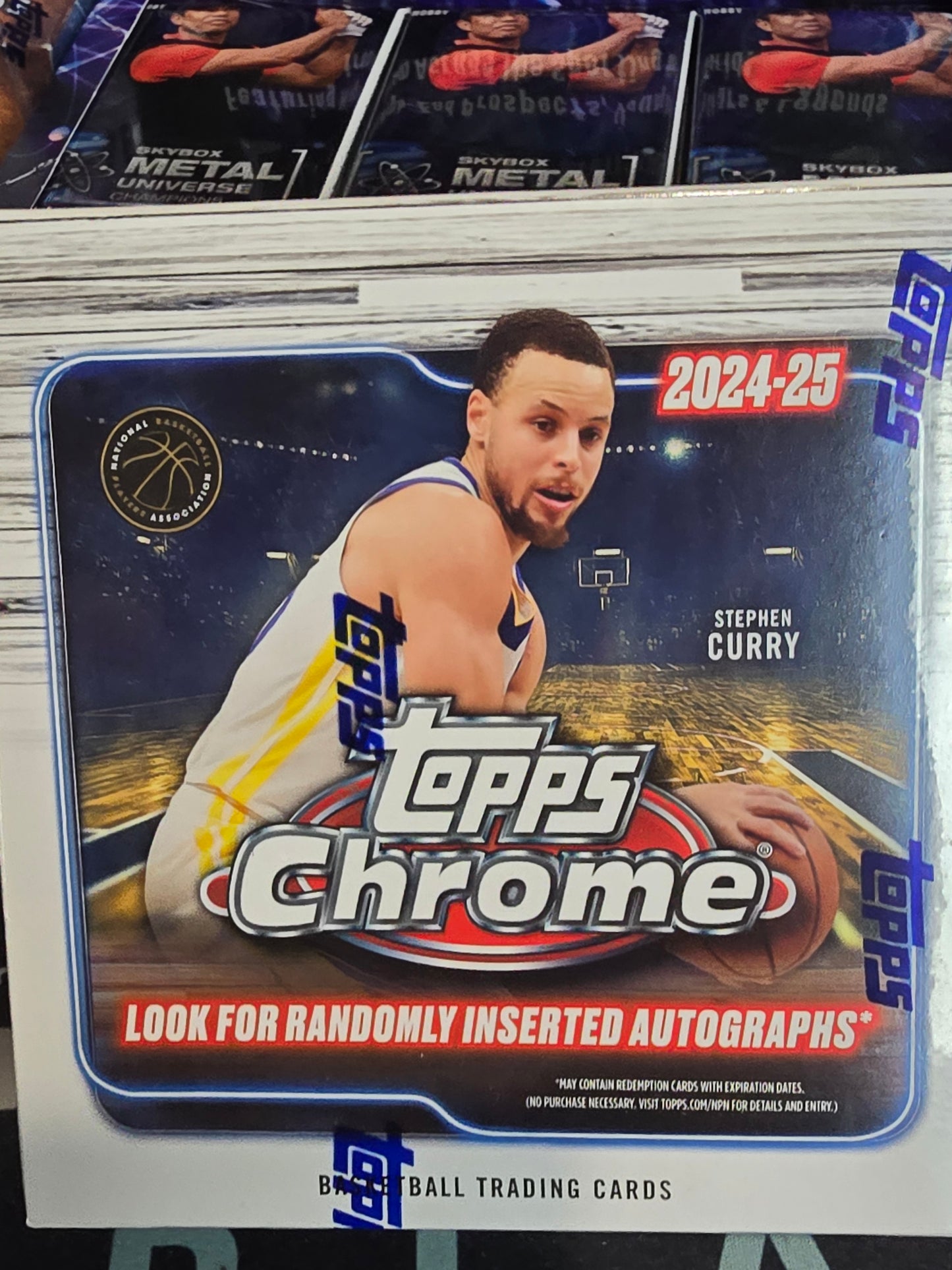 2024-2025 Topps Chrome Basketball Mega Box