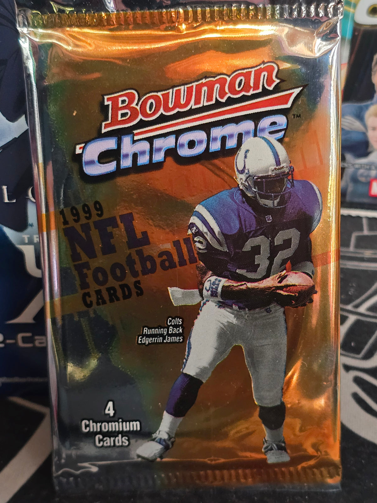 1999 Bowman Chrome Football Hobby Pack