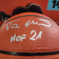 Toni Kukoc Autographed Basketball JSA COA Chicago Bulls Hall of Fame Inscription