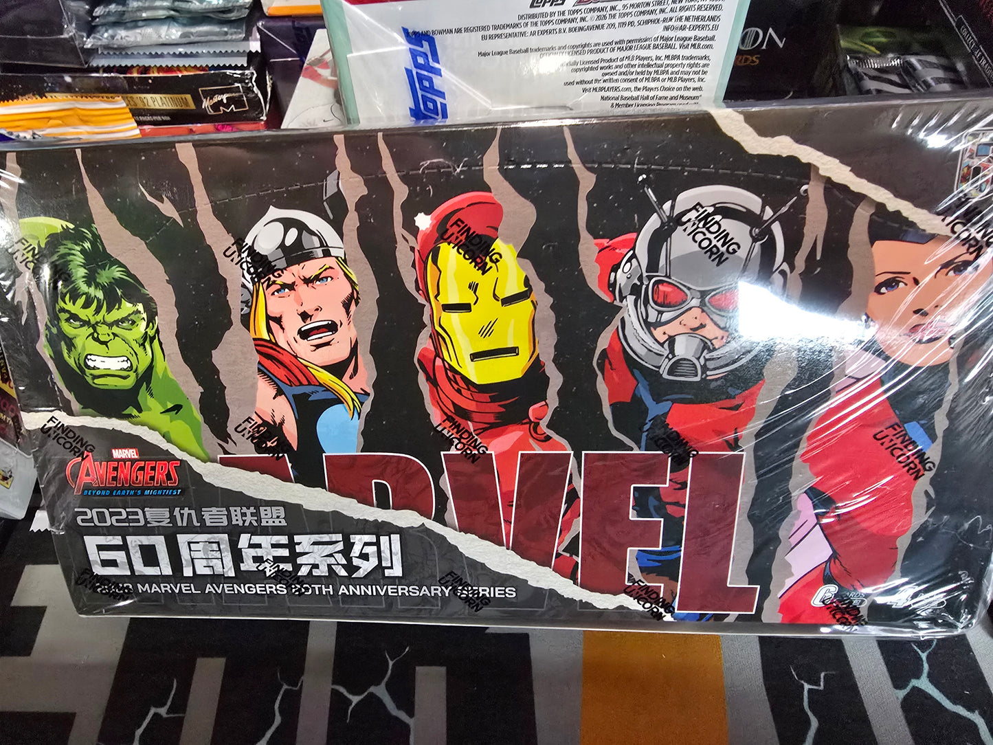 Finding Unicorn Marvel 60th Anniversary HOBBY BOX
