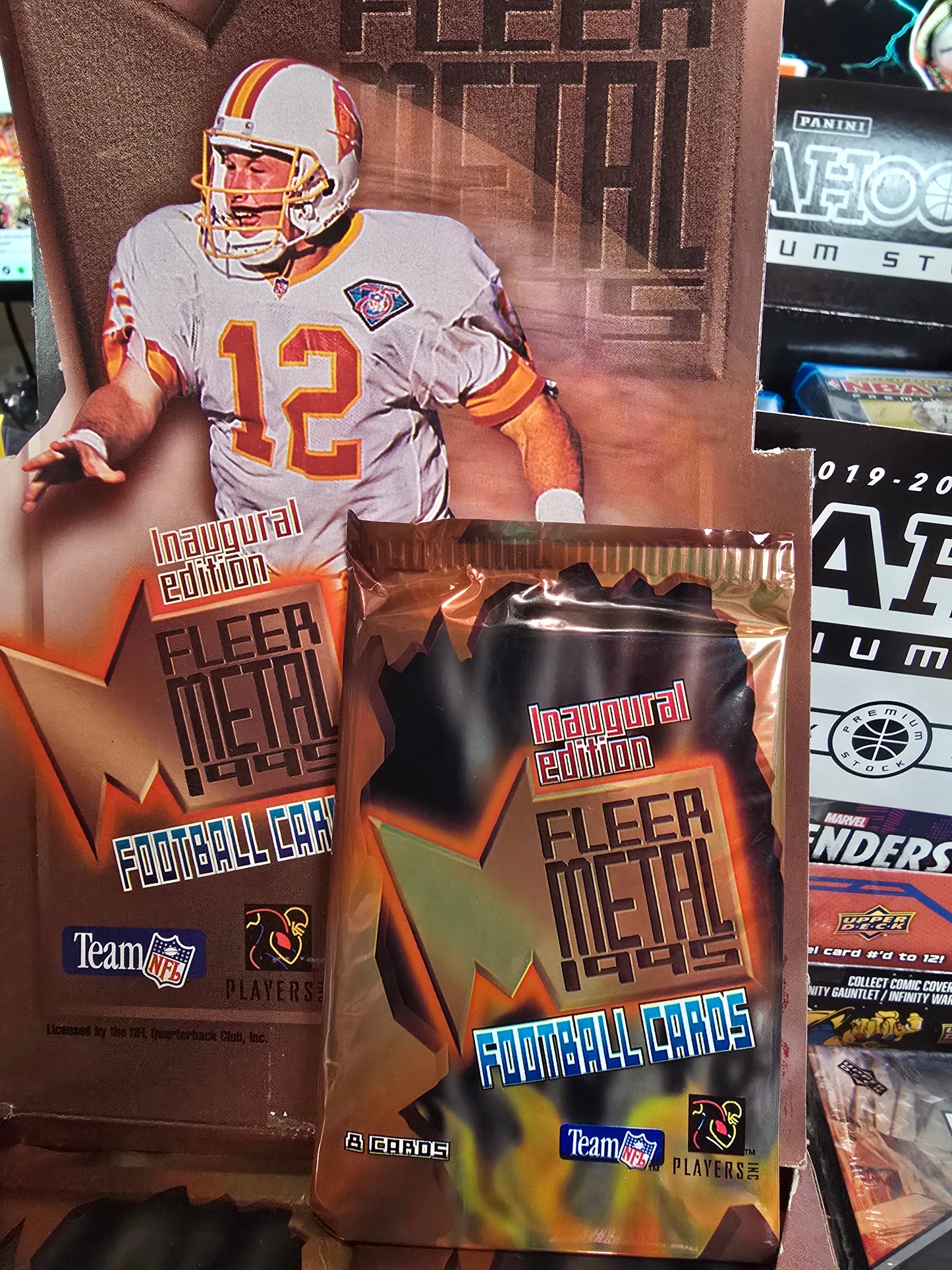 1995 Fleer METAL Football Inaugural Editonn Hobby Pack