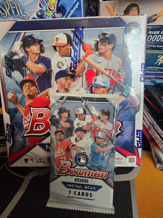 2026 Bowman Baseball Mega Box PACK