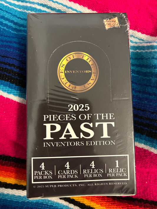 Inventors 2025 Keepsake Collection Pieces of the Past Hobby Box!