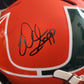 AMP Warren Sapp Auto Full Size Helmet Miami Hurricanes Fanatics COA Bucs