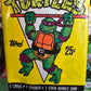1989 Teenage Mutant Ninja Turtles TMNT Series 1 Pack!