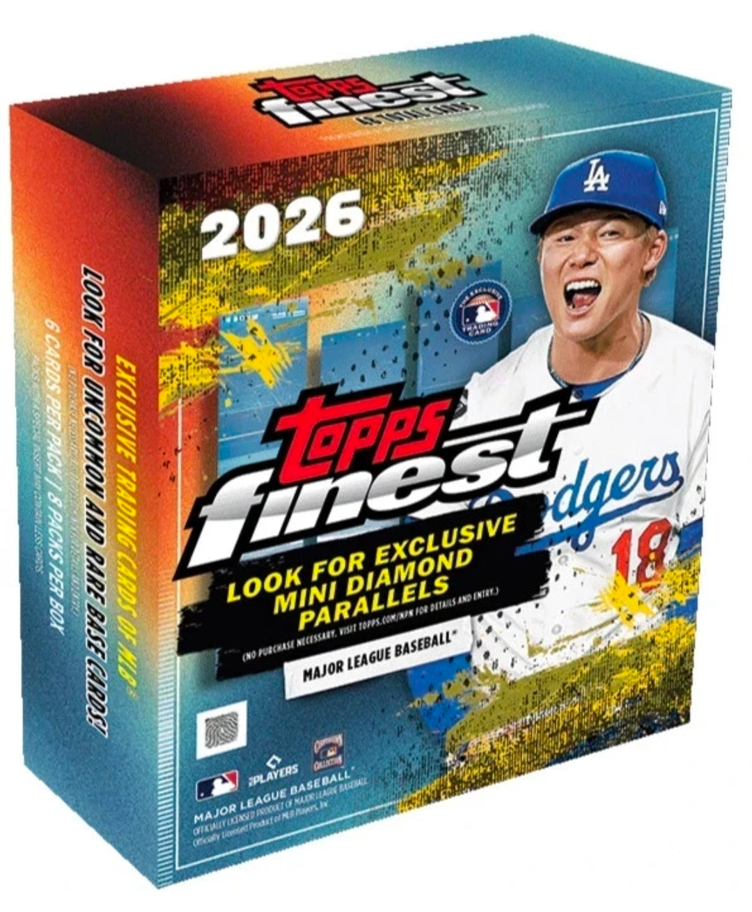 2026 Topps Finest MLB Baseball MEGA Box
