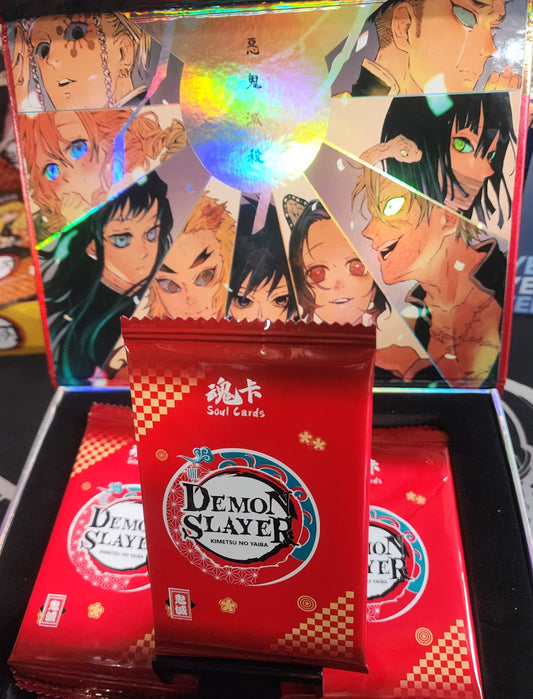 PG-13 Artwork, breaks on BTP After Dark streams only - Demon Slayer Chinese Booster SOUL CARDS Pack Personal Break!