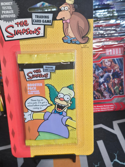 RARE Blister pack - Simpsons booster pack Wizards of the Coast