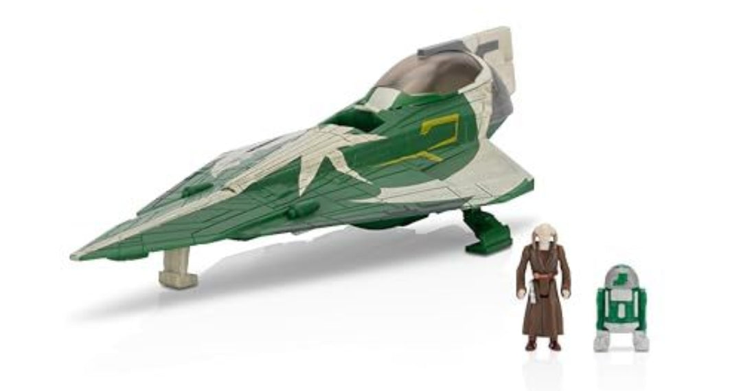 STAR WARS Micro Galaxy Squadron Jedi Starfighter Mystery Bundle Action Figure
