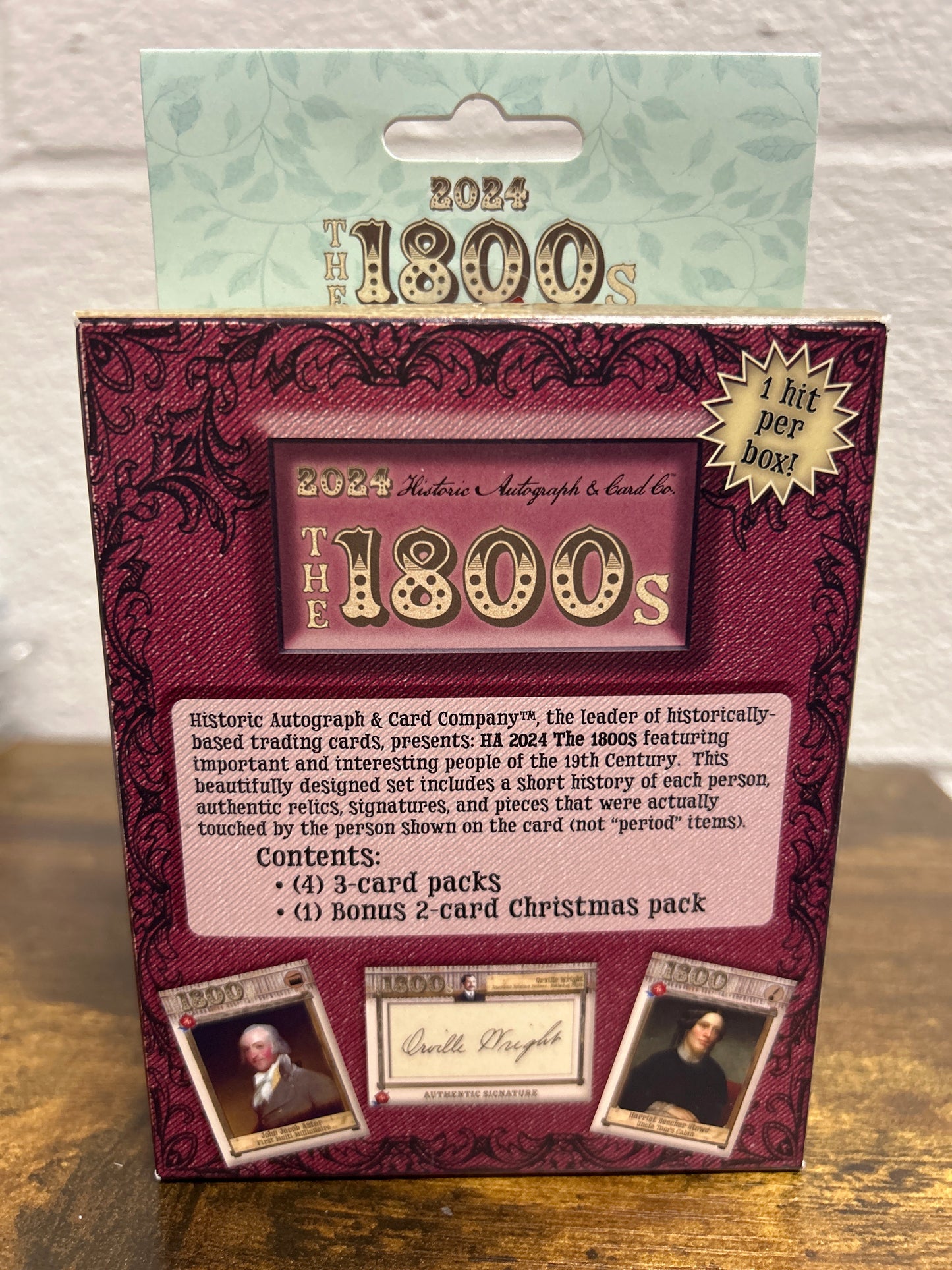 Historical Autographs 1800s Hanger Box!