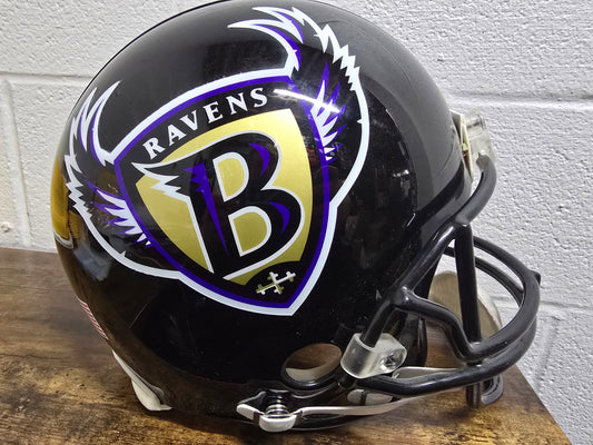 RARE Baltimore Ravens AUTHENTIC Full Size Helmet 90s Wing Logo