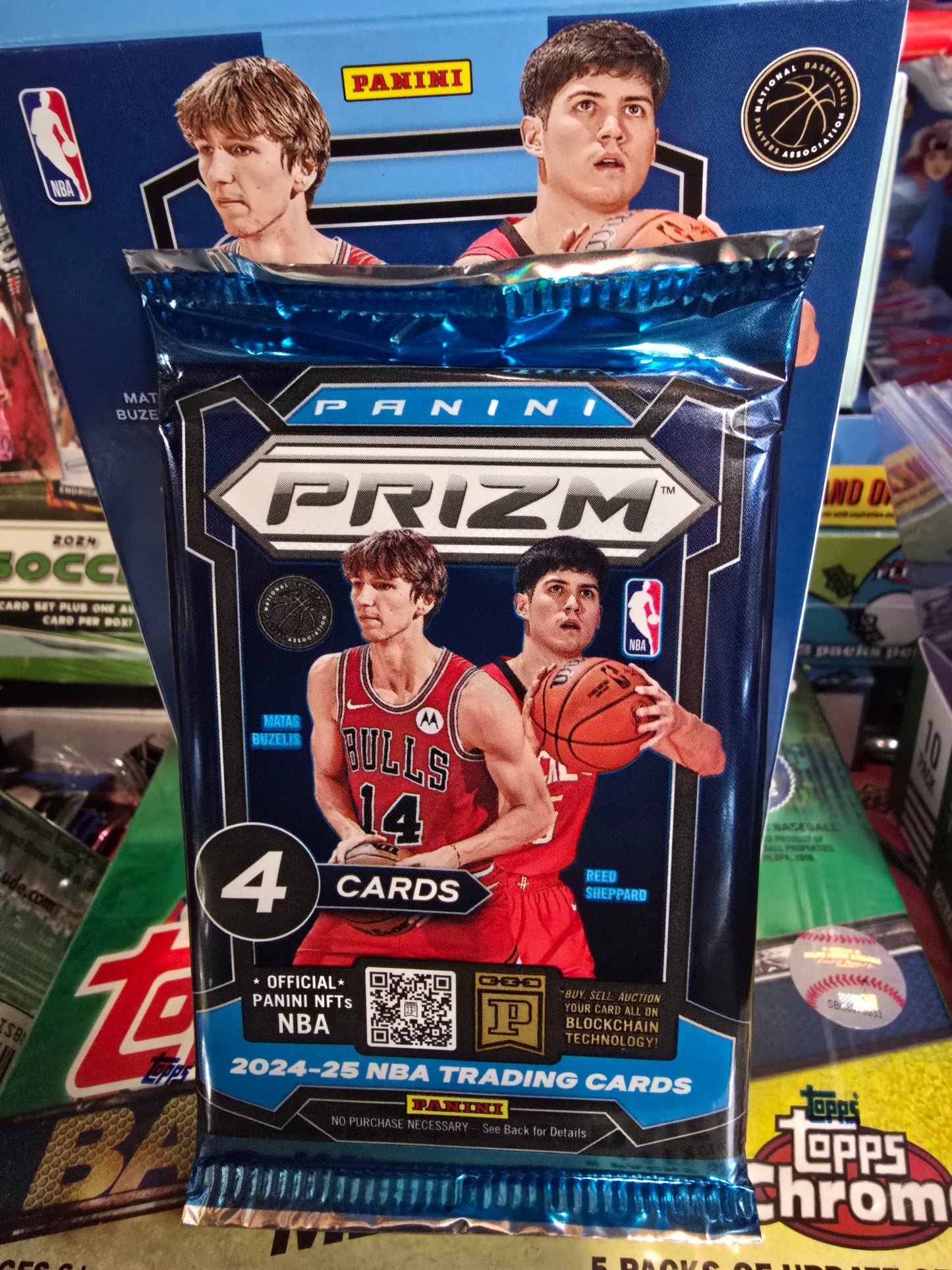HOBBY BLASTER PACK 2024-2025 NBA Prizm Hobby Blaster Pack!
