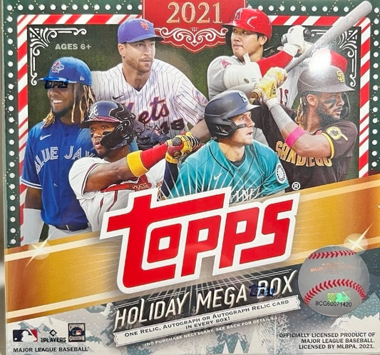2021 Topps Baseball Holiday Mega Box