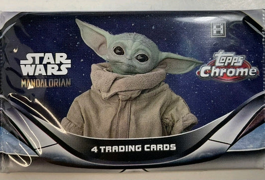2022 Topps Chrome Star Wars Mandalorian hobby Pack