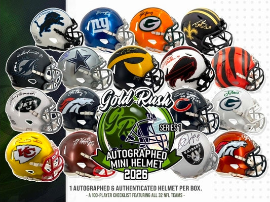 Gold Rush 2026 Series 1 Mini Helmet | Personal Break! *BREAK#PET267*