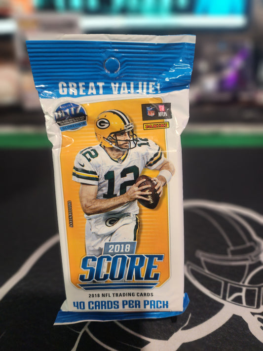 2018 Score Football Fat Pack Personal Break! 40 cards!