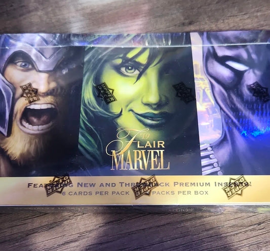 2019 Upper Deck Marvel Flair Hobby Box