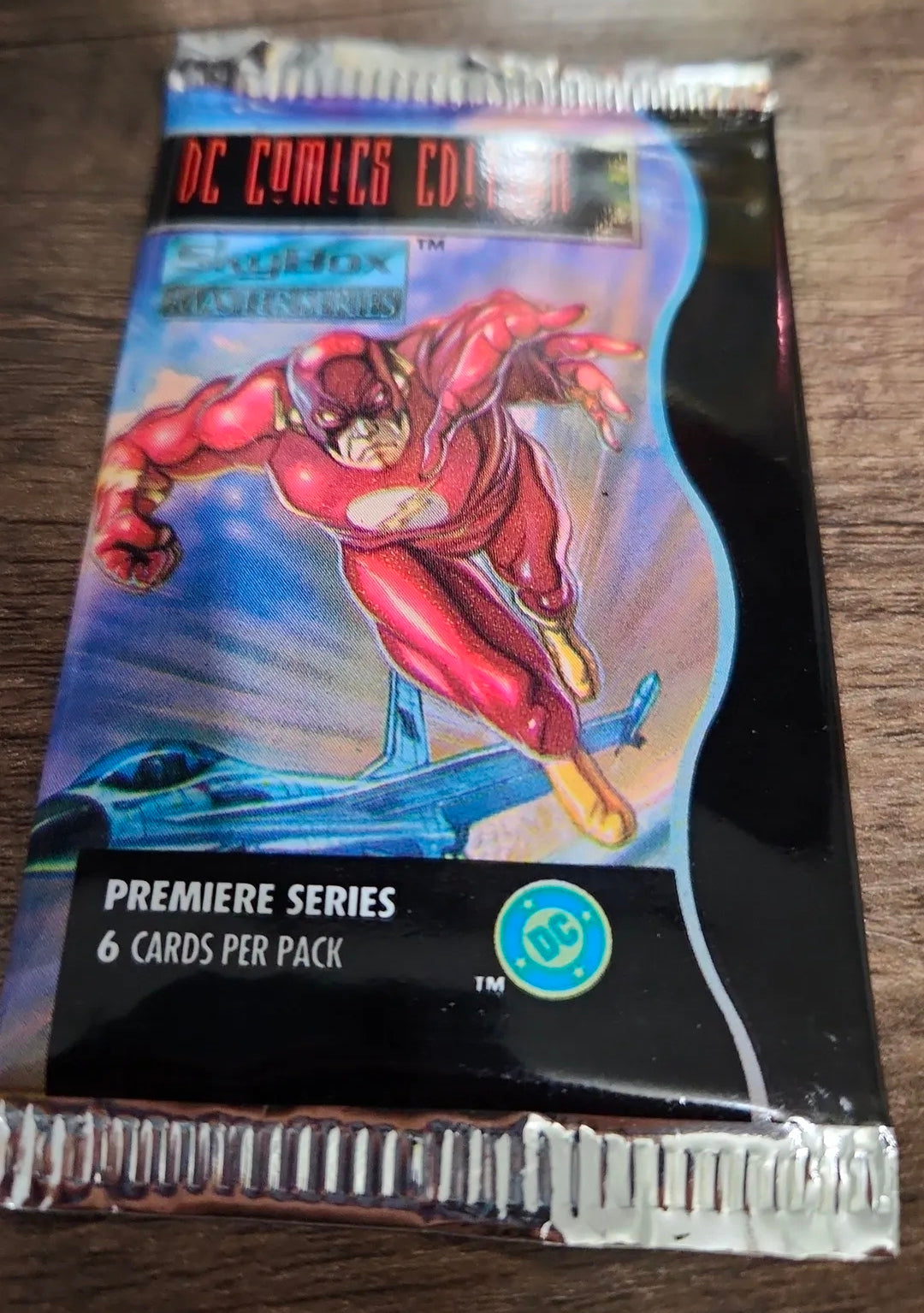 Lot of TWO (2) 1994 Skybox Master Series DC Comics Hobby Packs
