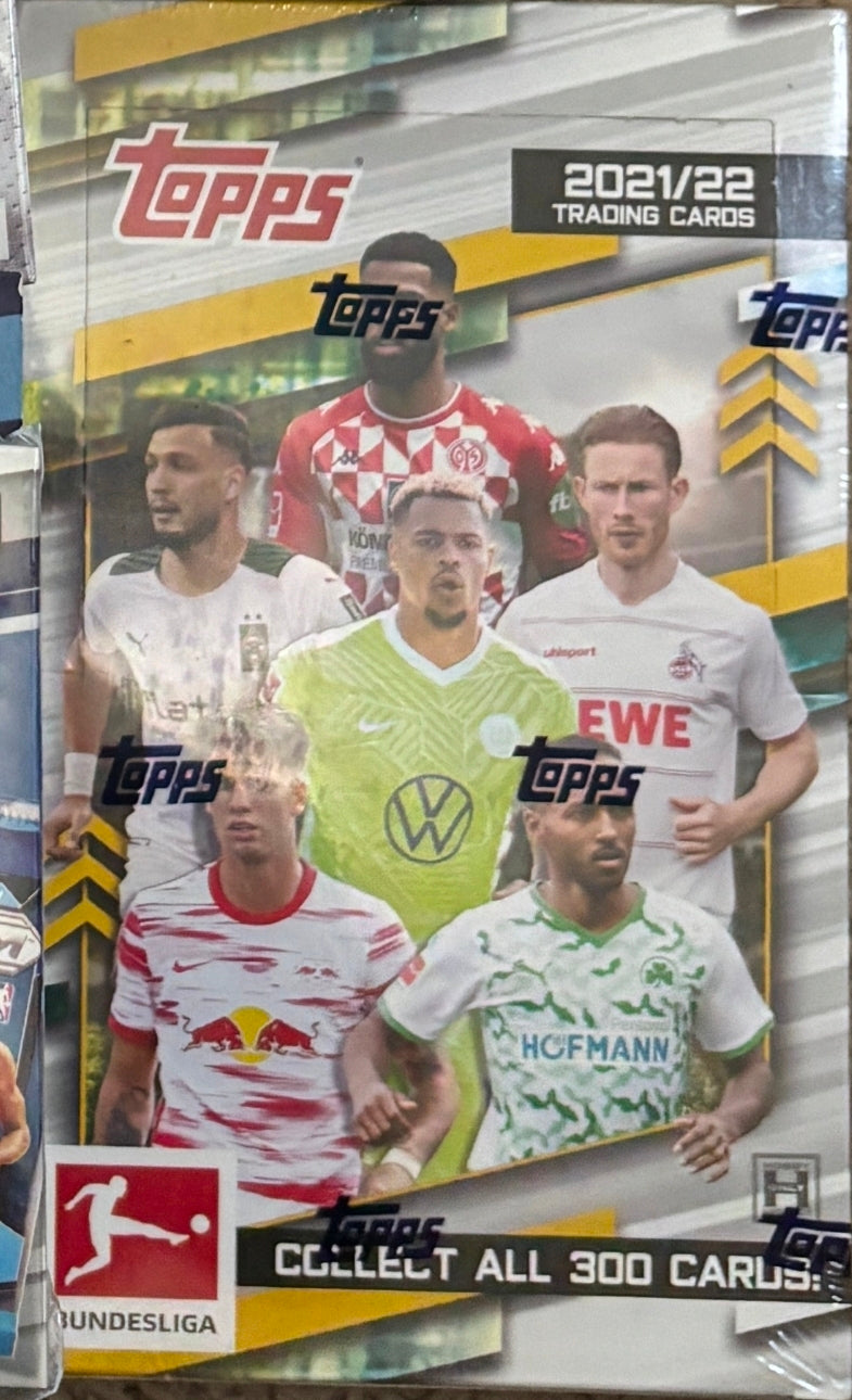 2021-2022 Topps Bungesliga Soccer Futbol Hobby Box