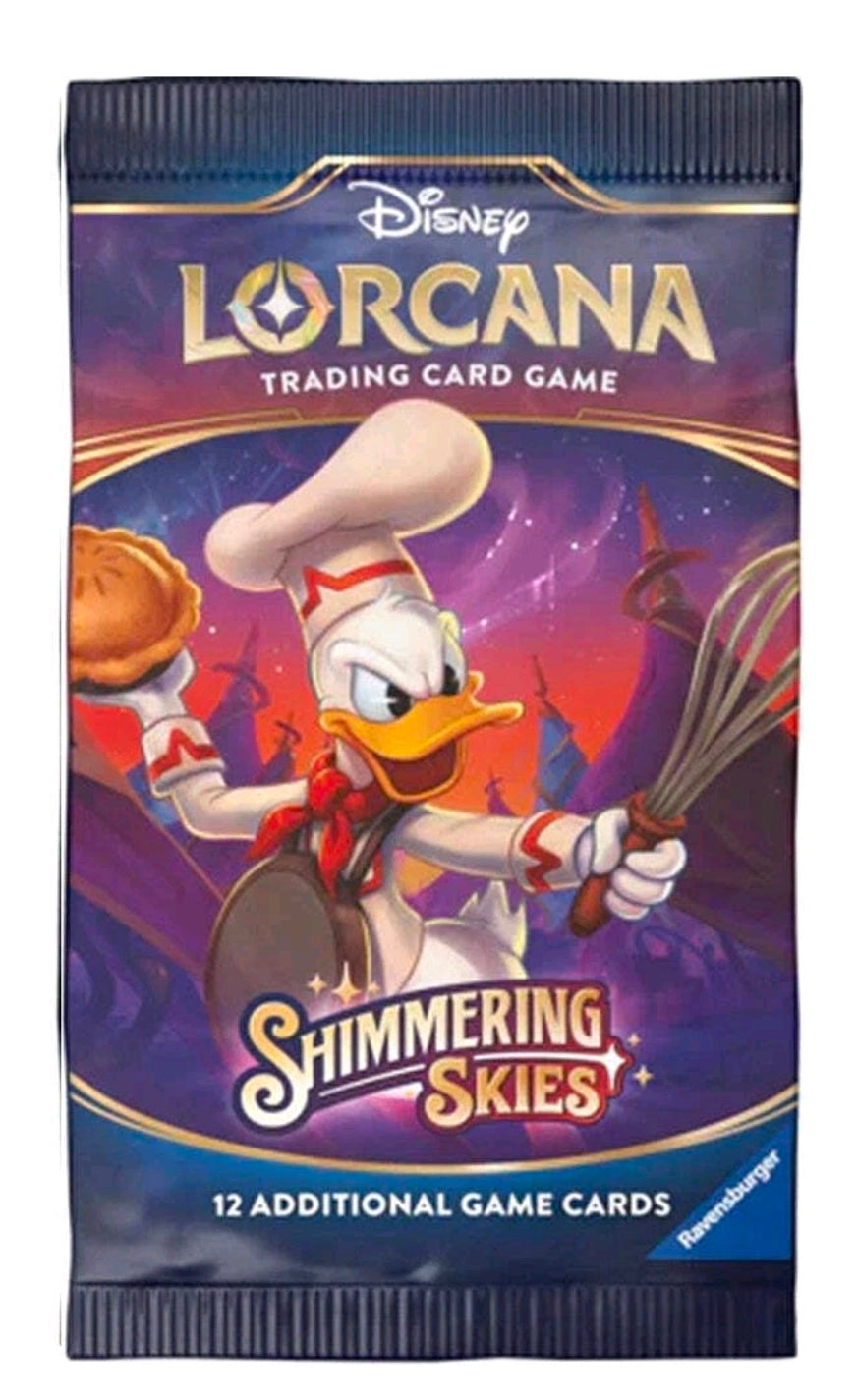 Disney Lorcana Shimmering Skies Booster Pack! 12 cards!