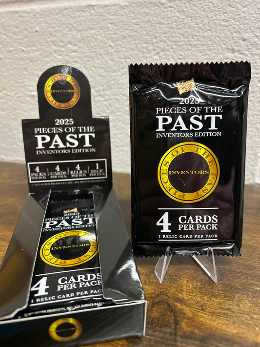 Inventors 2025 Keepsake Collection Pieces of the Past Hobby Pack!