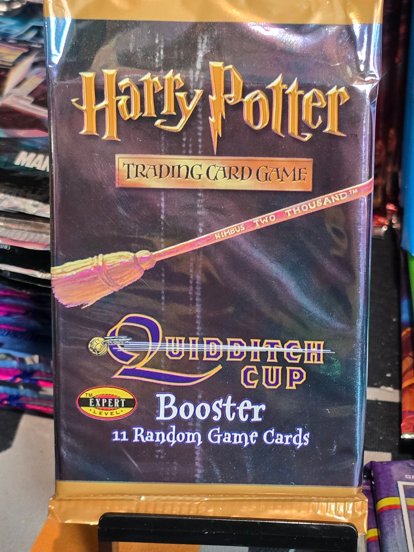 2001 Harry Potter Quidditch Cup Booster Pack Wizards of the Coast TCG