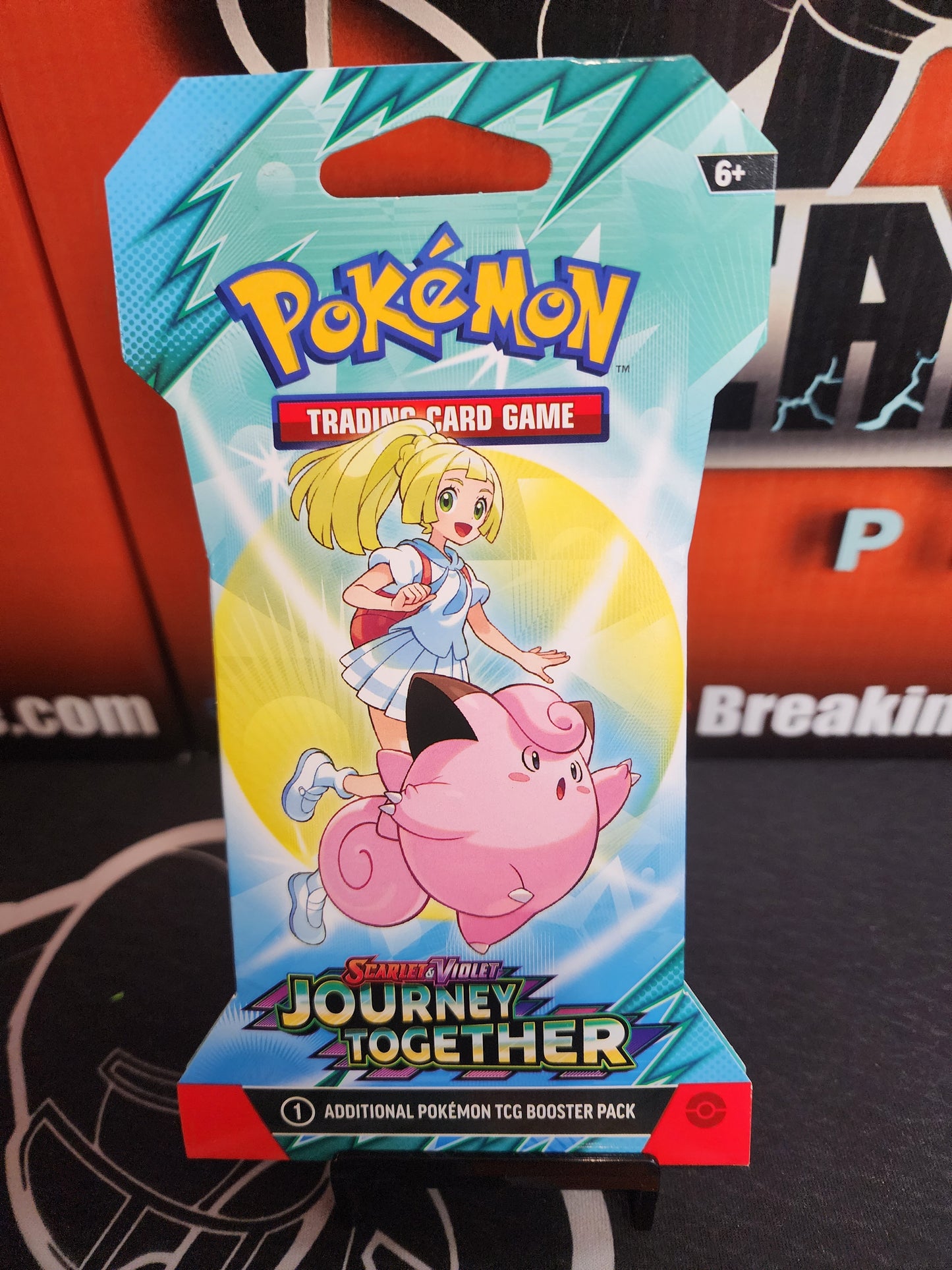 SLEEVED PACK! Pokemon Scarlet & Violet Journey Together Booster Pack Personal Break | 10 Cards and 1 basic energy!