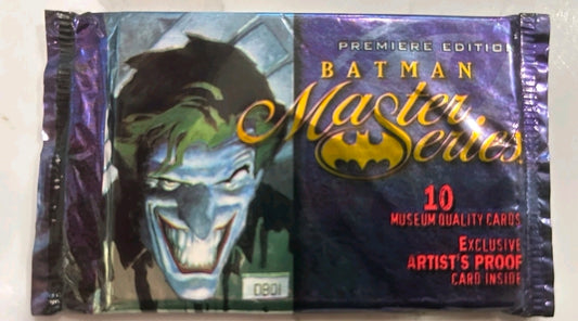 RARE Batman Master Series Hobby Pack