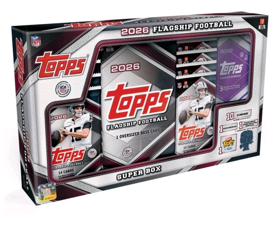 2026 Topps Flagship Football SUPER BOX