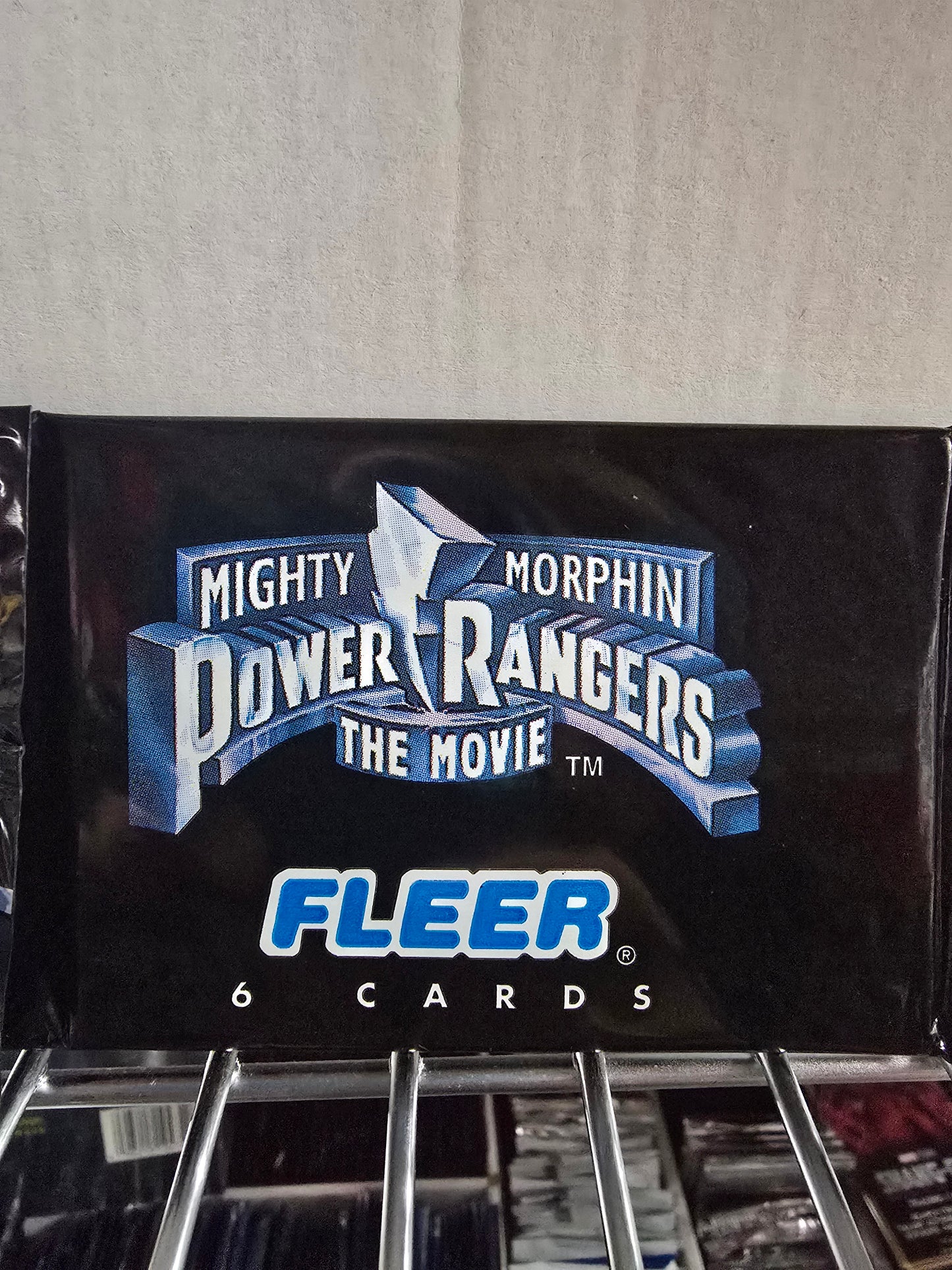Fleer 1995 Mighty Morphin Power Rangers The Movie Trading Cards Pack