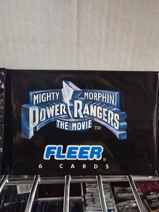 Fleer 1995 Mighty Morphin Power Rangers The Movie Trading Cards Pack