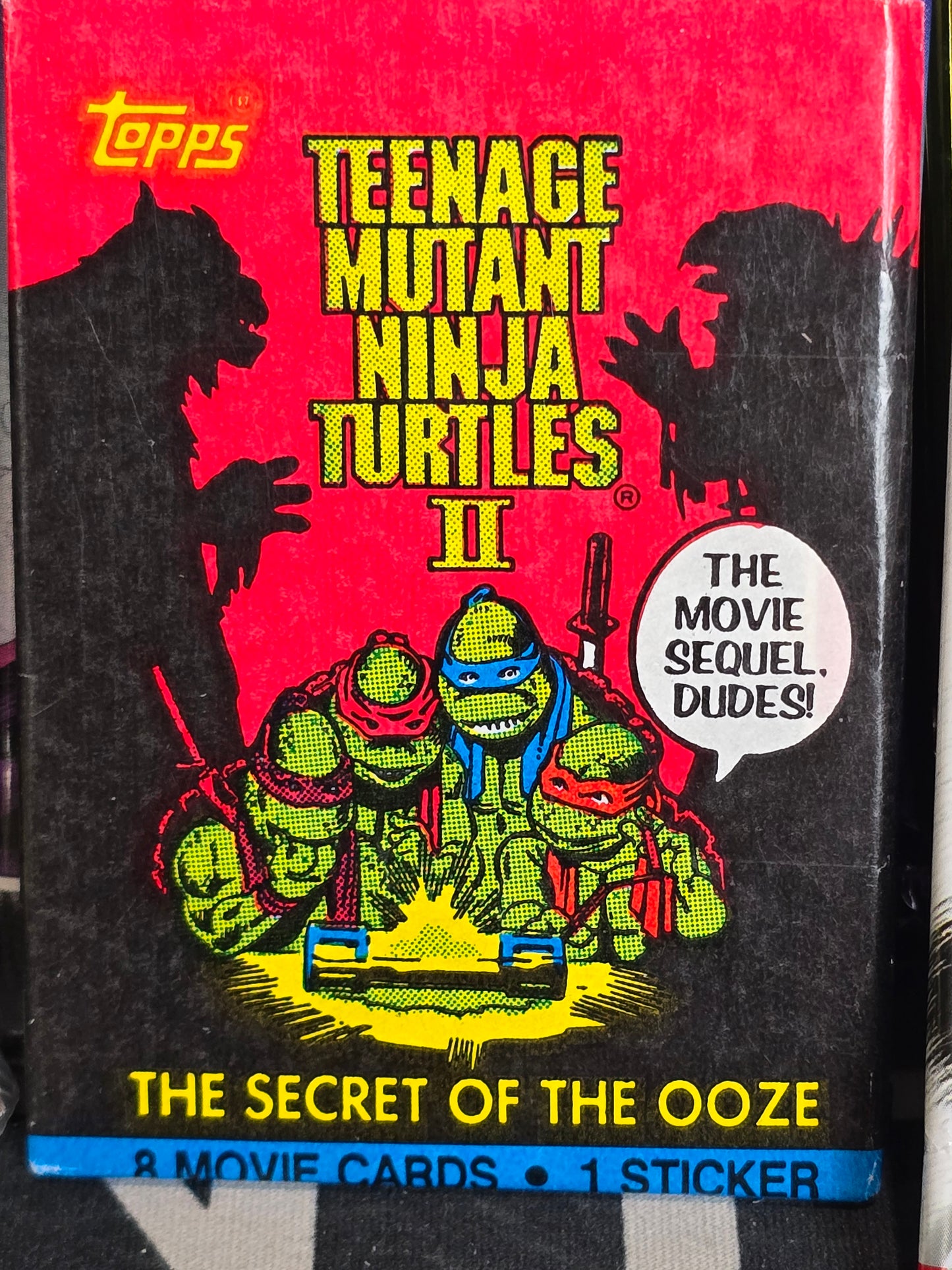 Topps Teenage Mutant Ninja Turtles III TMNT Movie Pack
