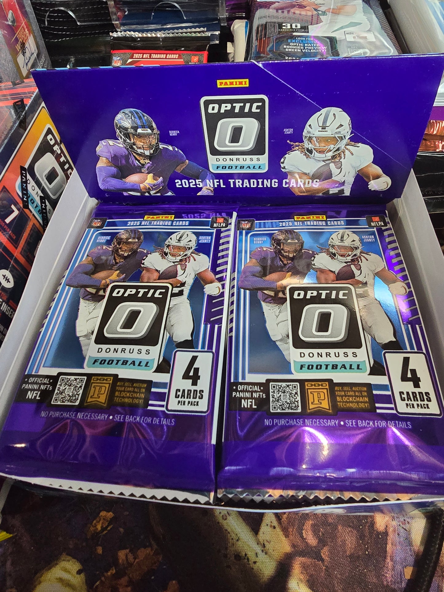2025 Donruss Optic Football Retail Pack