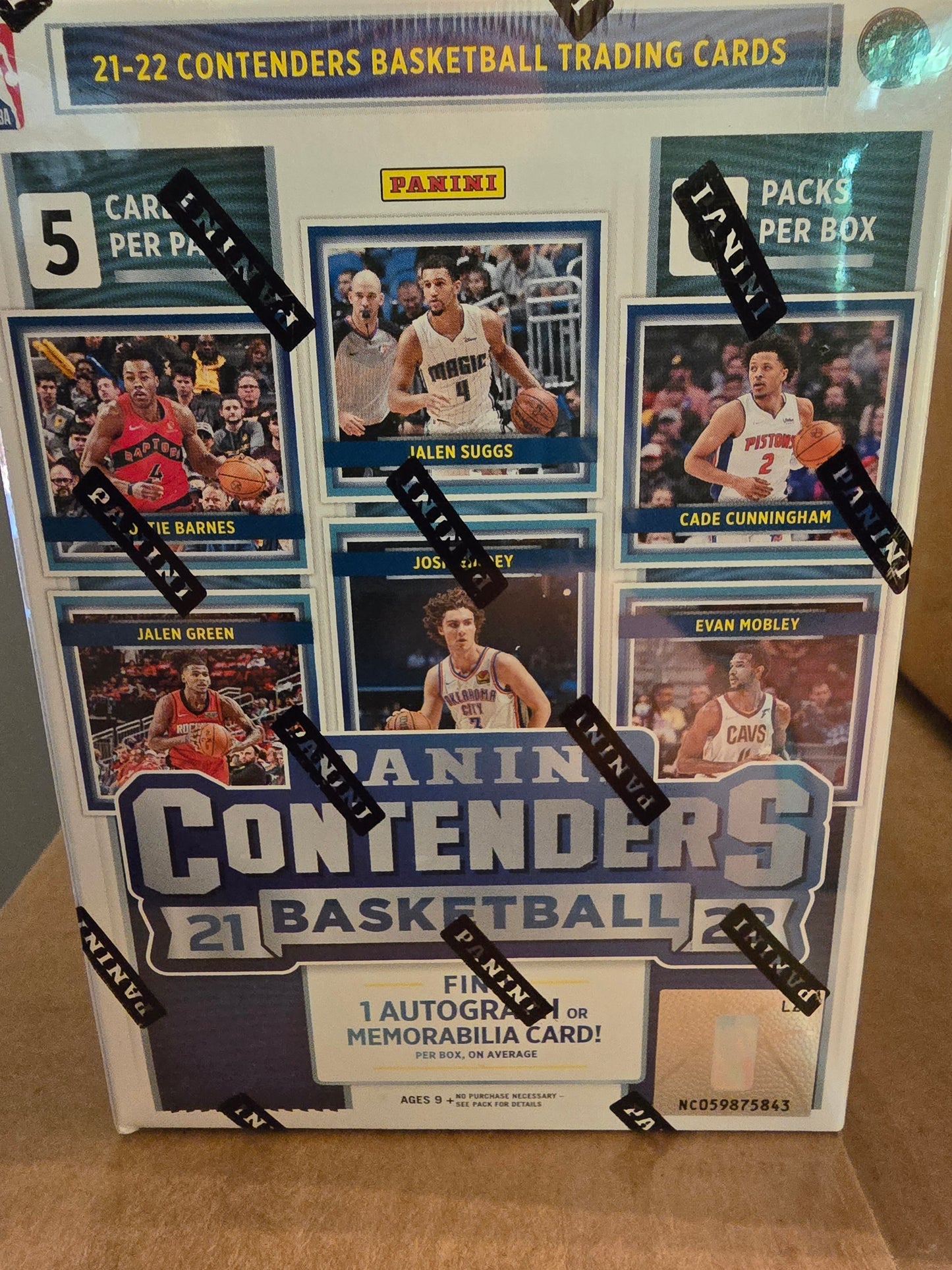 1 AUTO or MEM hit! 2021-2022 Panini Contenders Basketball Blaster Box Cade Cunningham RC??