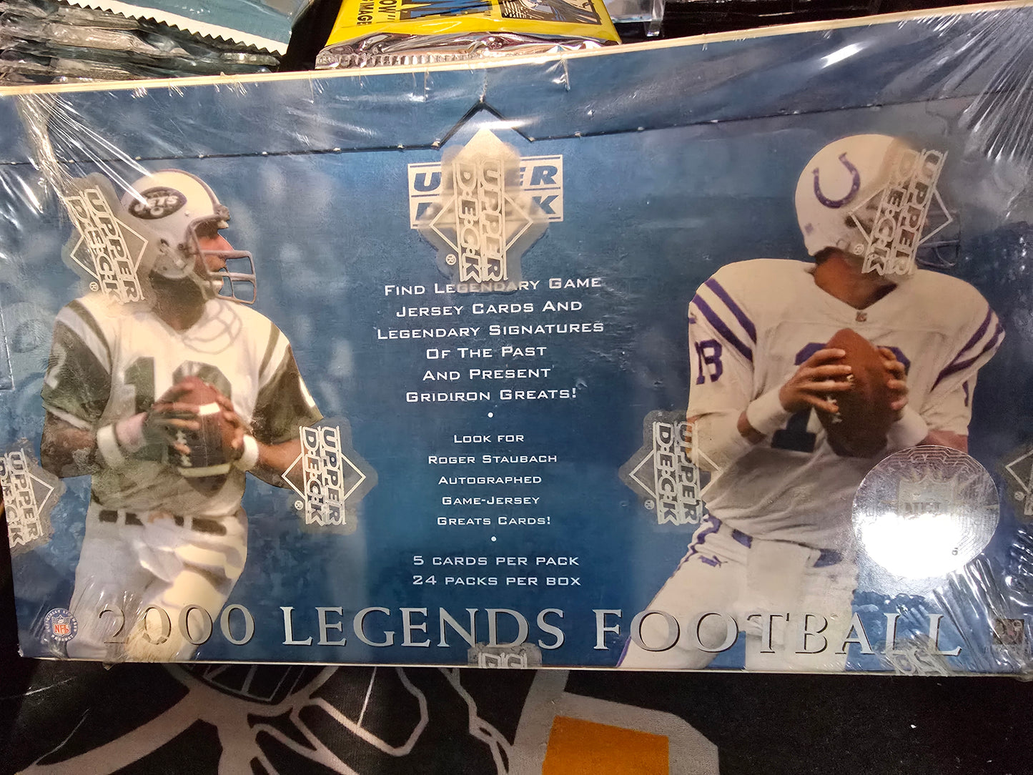 2000 Upper Deck Legends Football Hobby Box