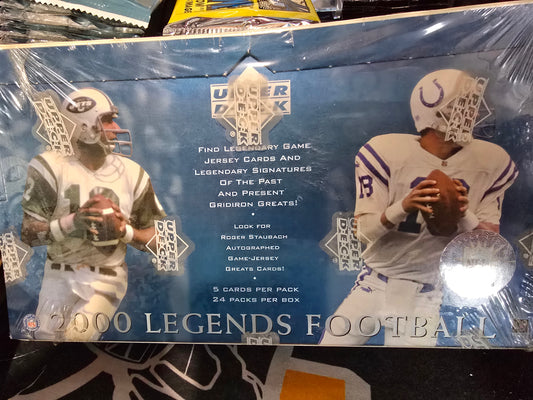 2000 Upper Deck Legends Football Hobby Box