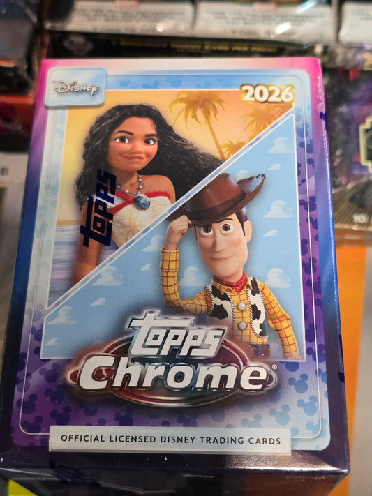 2026 Topps Chrome Disney Blaster Box