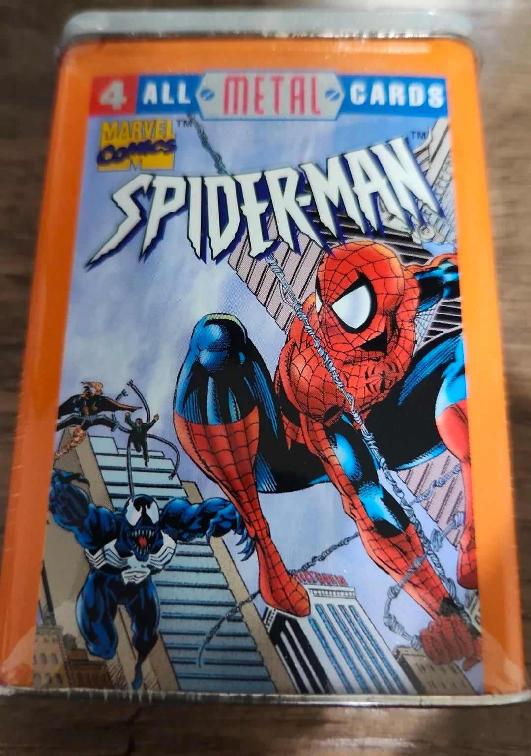 1996 Marvel All Metal Sealed Tin