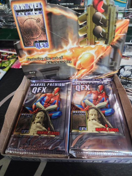 RARE 1997 Marvel Premium QFX Featuring the Art of Joe Quesada