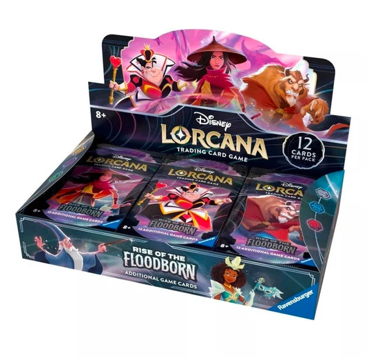 Disney Lorcana Rise of the Floodborn Booster Box - 24 packs!