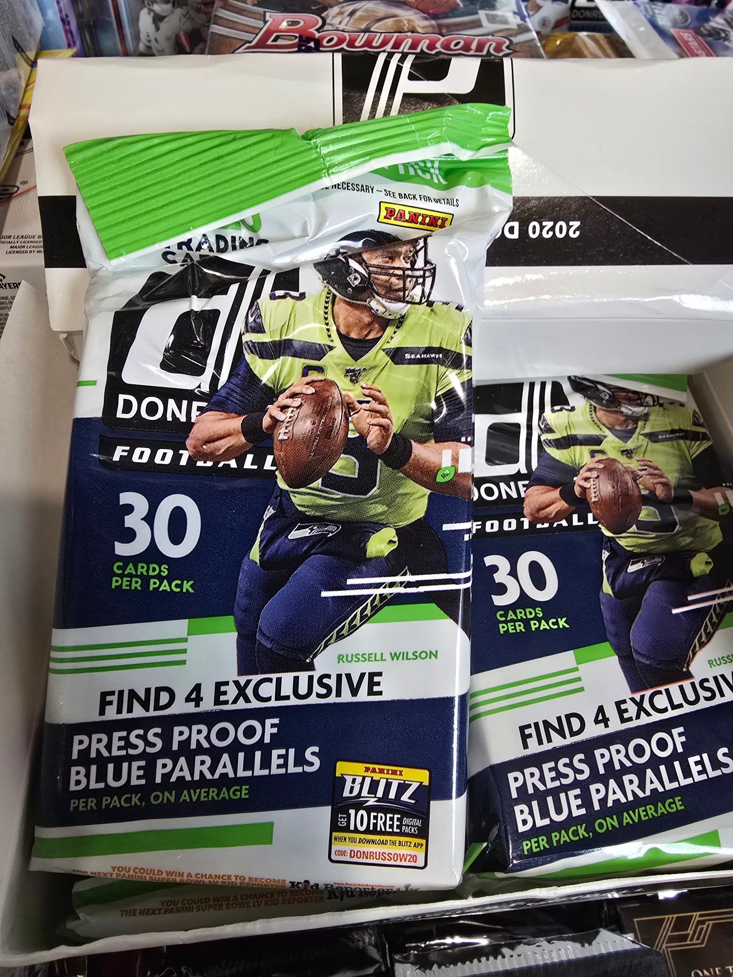 2020 Donruss Football Fat Pack Value Pack Personal Break! 40 cards! Burrow Herbert Love Hurts RC?