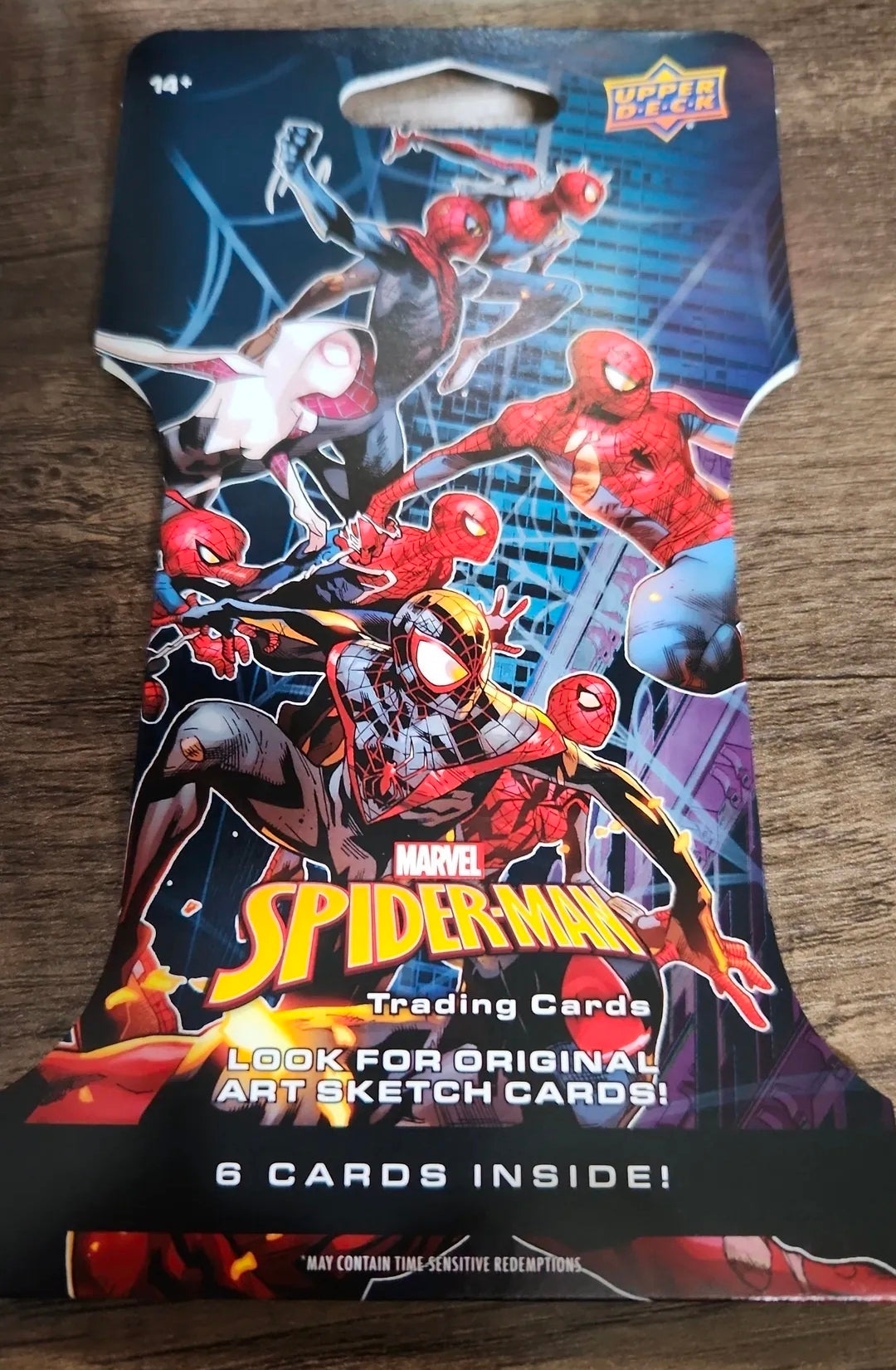 2024 Marvel Spiderman Sleeved Pack - chase original sketch cards!