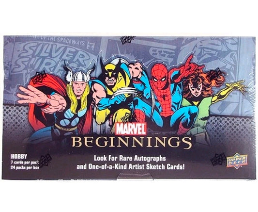 FULL BOX Marvel 2012 Beginnings Series 1 Hobby Box - 24 packs!