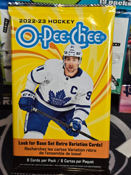 2022-2023 O-Pee-Chee Hockey Blaster Pack