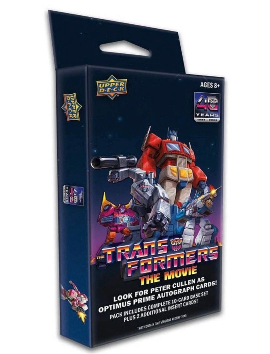 2026 Upper Deck Transformers The Movie Special Edition Trading Cards Hanger Box