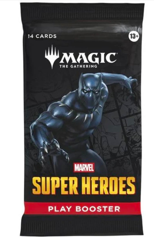 Marvel Super Heroes MTG Magic The Gathering Play Booster Pack